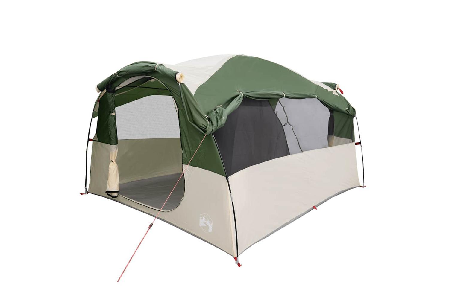 Vidaxl Family Tent Tunnel 6-person Green Waterproof-4