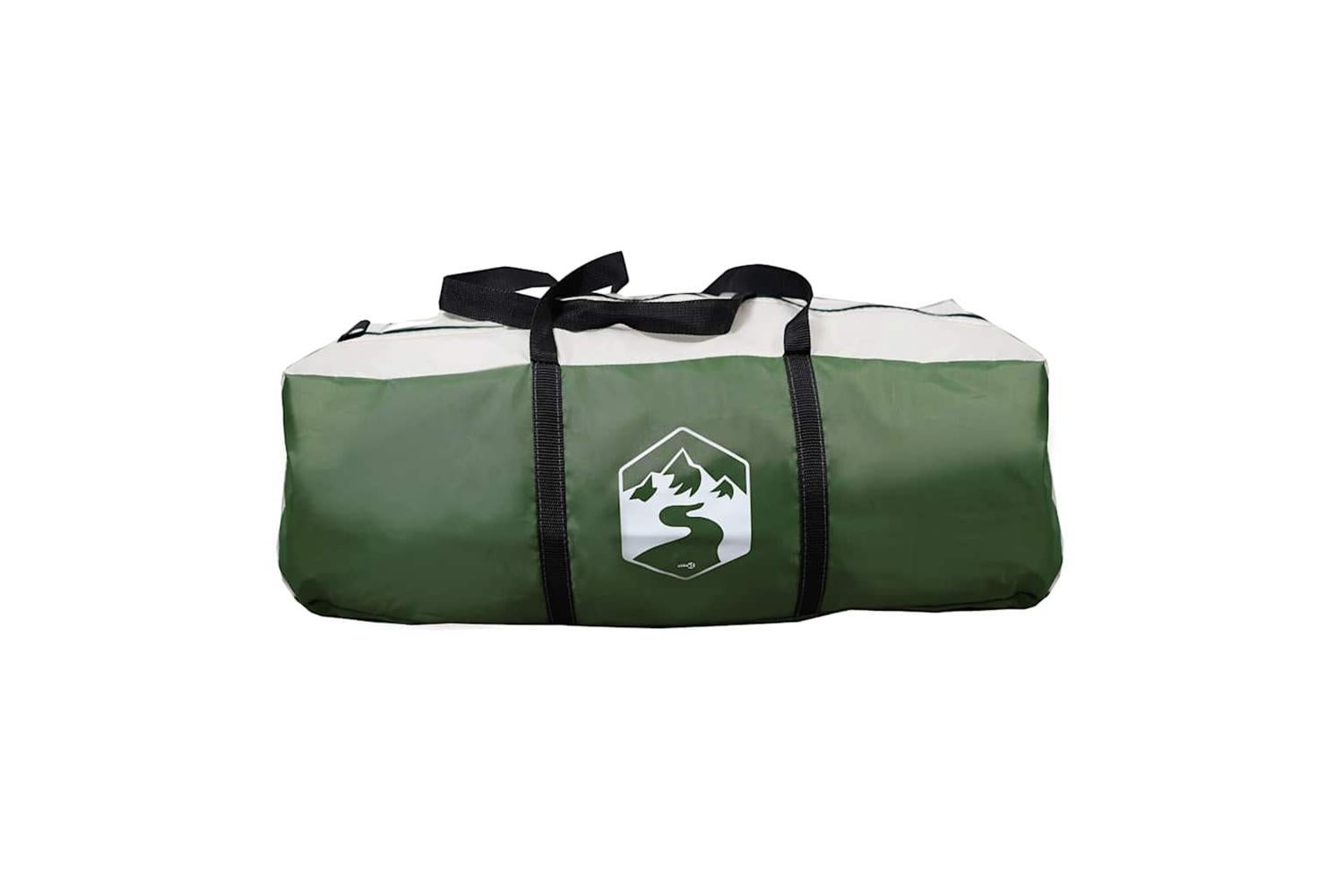 Vidaxl Family Tent Tunnel 6-person Green Waterproof-10