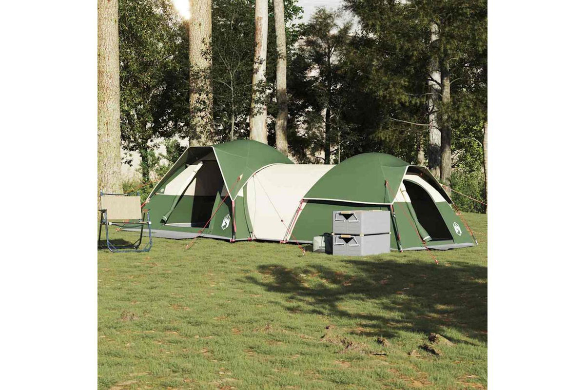 Vidaxl Camping Tent 5-person Green Waterproof-3