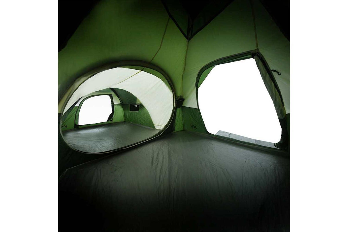 Vidaxl Camping Tent 5-person Green Waterproof-10