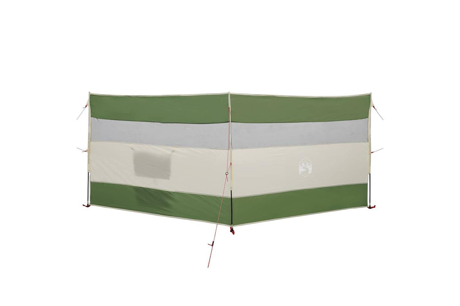 Vidaxl Camping Windbreak Green 340x130 Cm Waterproof