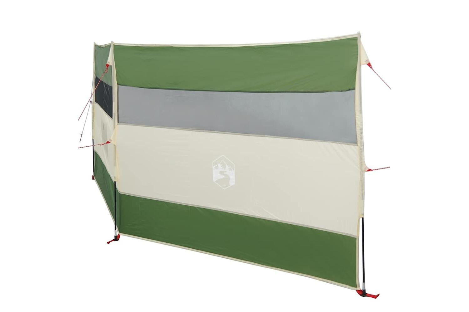 Vidaxl Camping Windbreak Green 340x130 Cm Waterproof-5