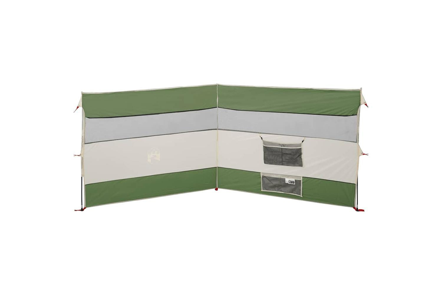 Vidaxl Camping Windbreak Green 340x130 Cm Waterproof-6