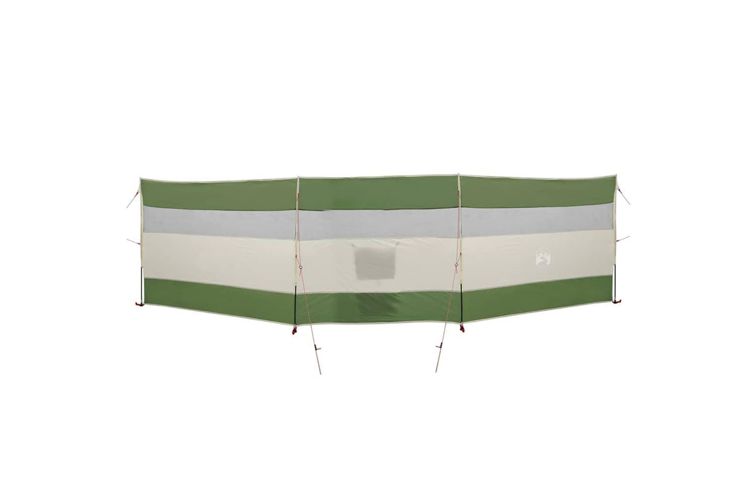 Vidaxl Camping Windbreak Green 508x130 Cm Waterproof-2