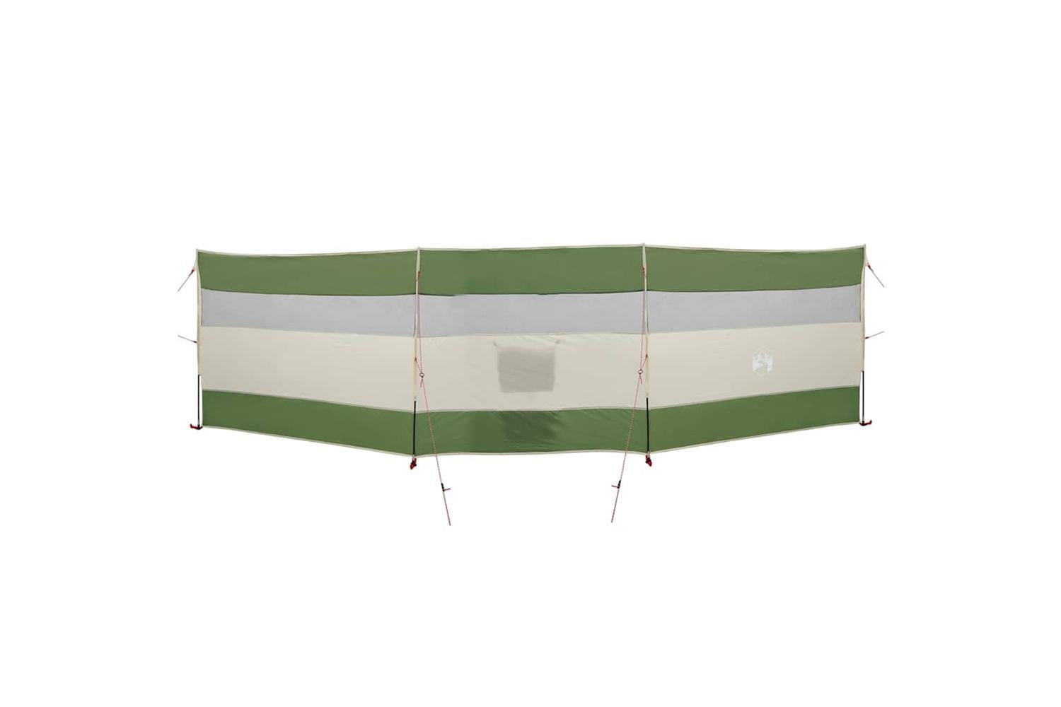 Vidaxl Camping Windbreak Green 508x130 Cm Waterproof-4