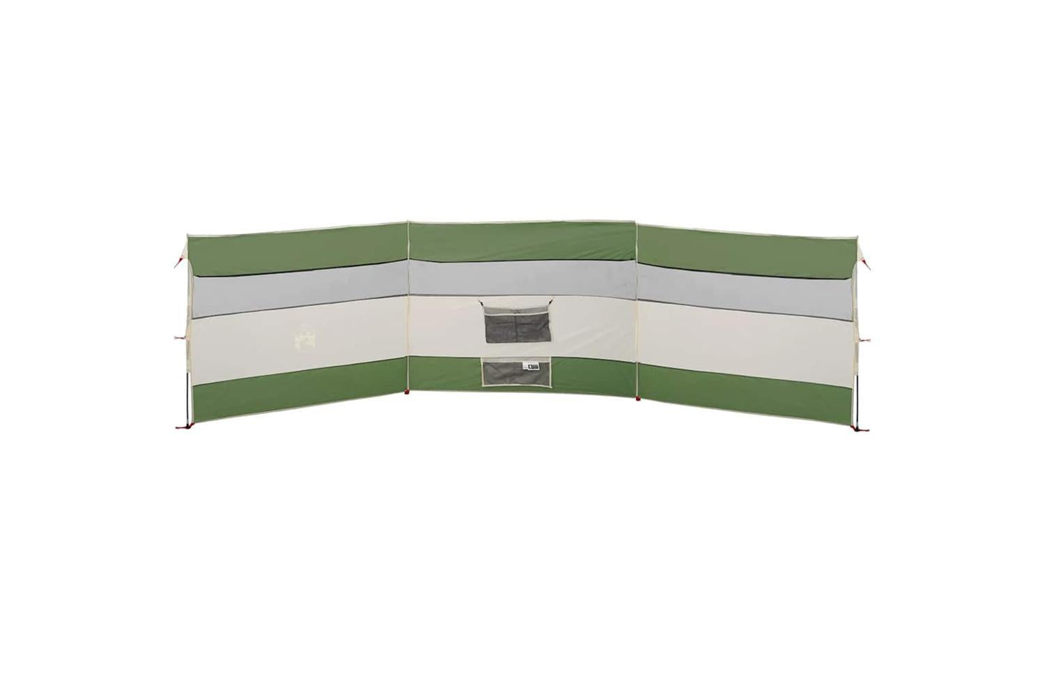 Vidaxl Camping Windbreak Green 508x130 Cm Waterproof-6