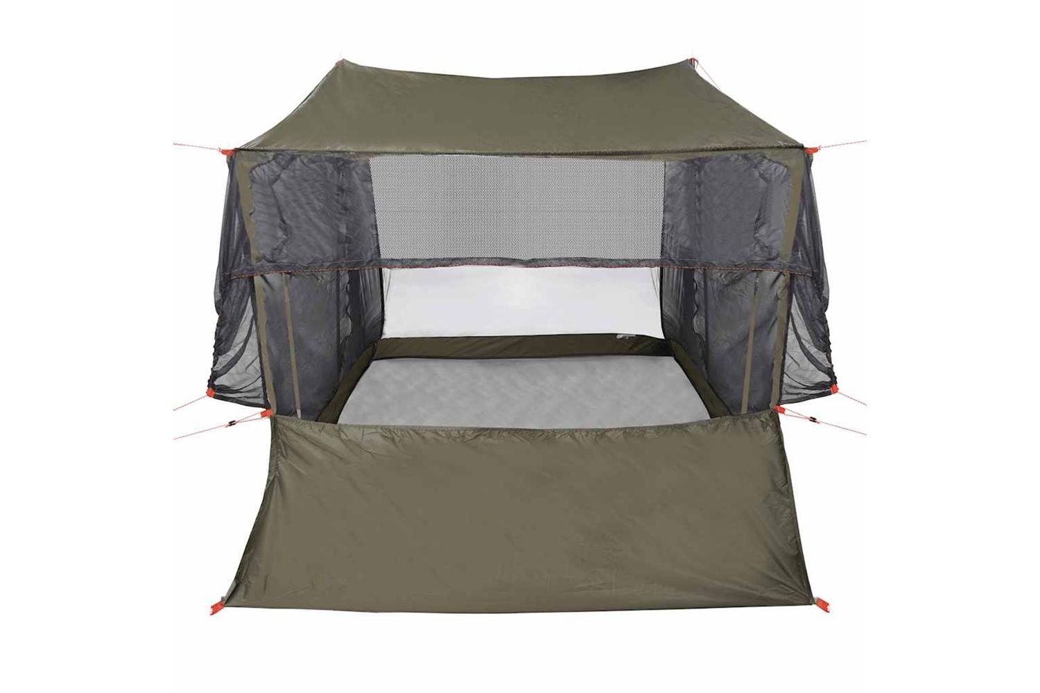 Vidaxl Car Tent 2-person Olive Green Waterproof-8