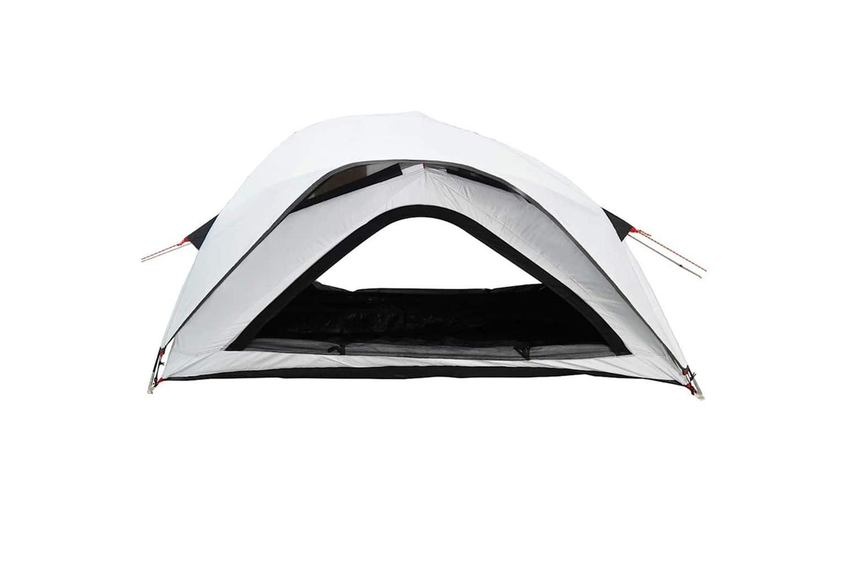 Vidaxl Camping Tent 1-person White Blackout Fabric Waterproof-5