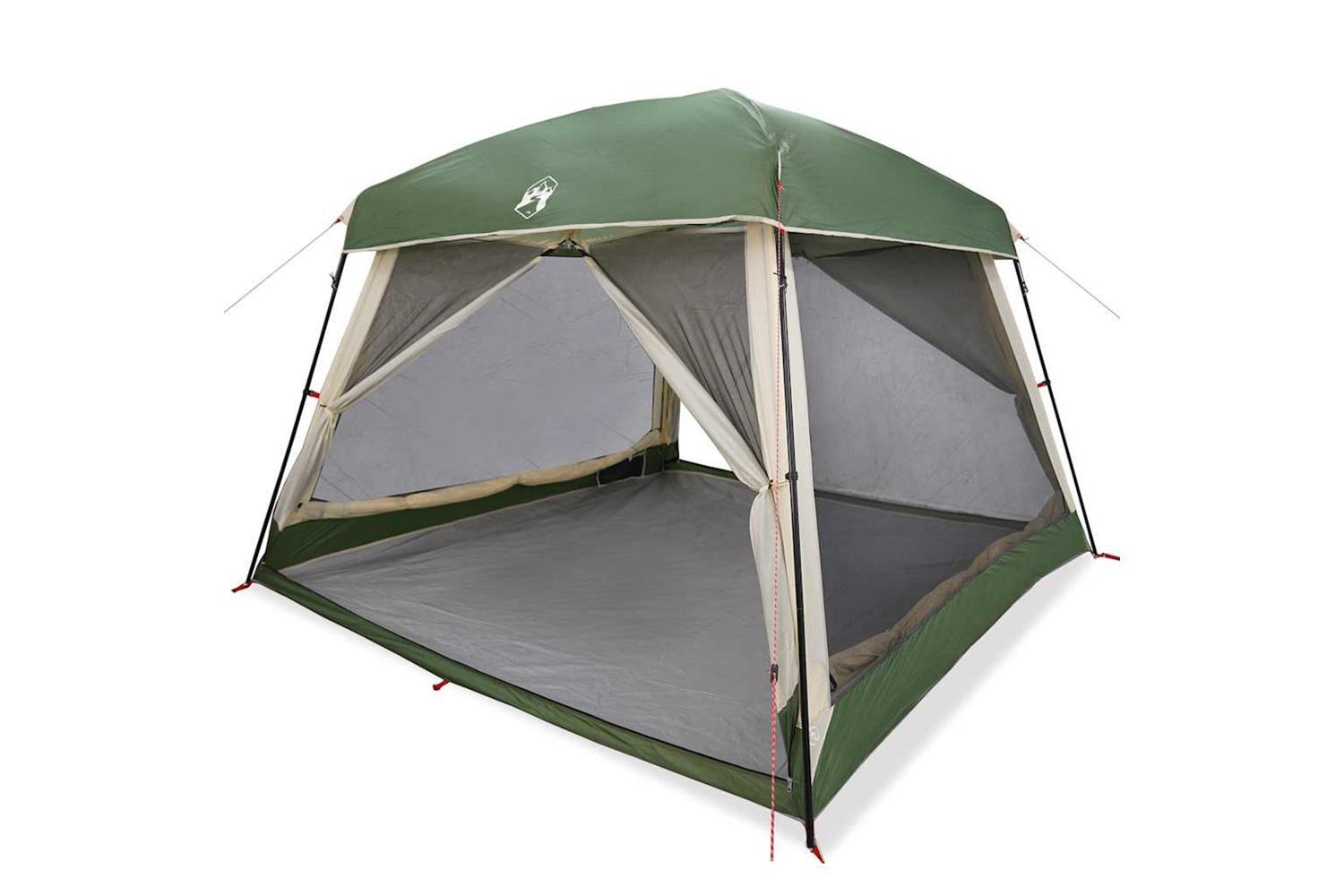 Vidaxl Family Tent Cabin 6-person Green Waterproof