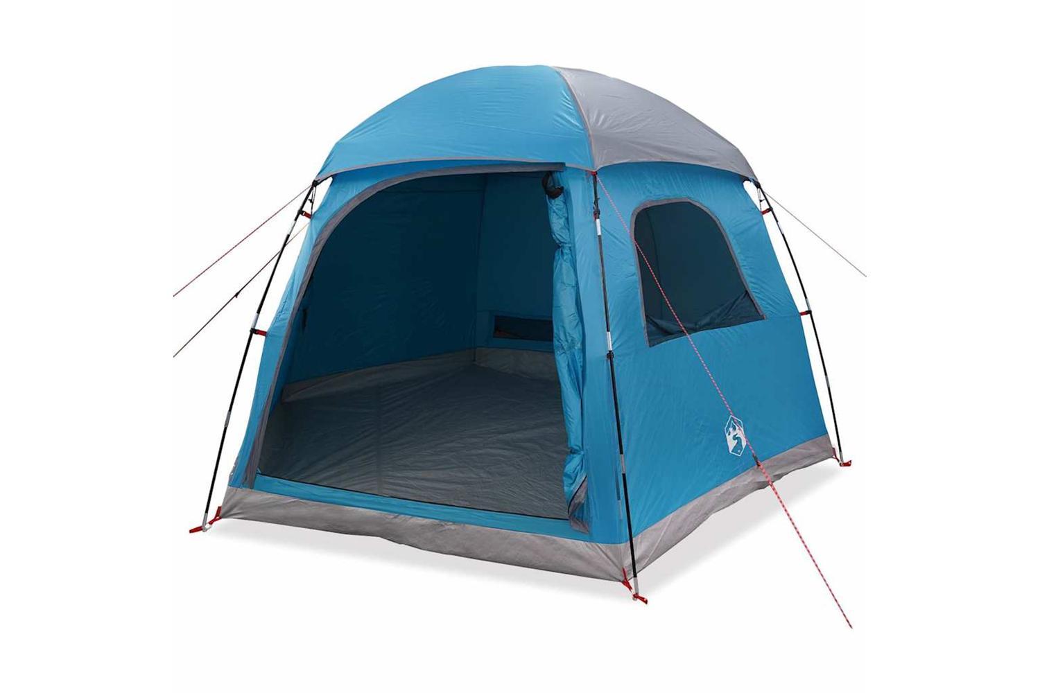 Vidaxl Family Tent Igloo 6-person Blue Waterproof