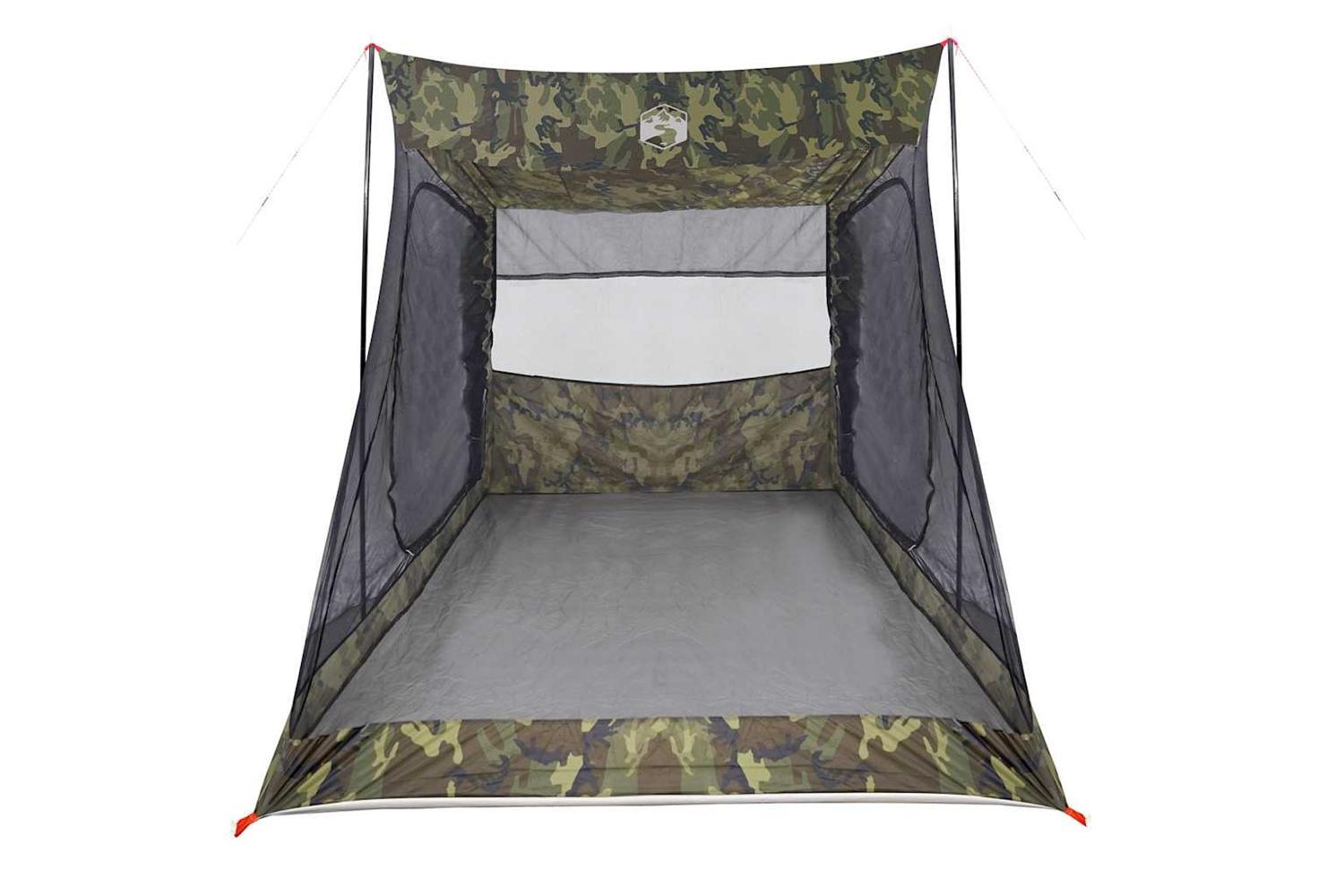 Vidaxl Car Tent 2-person Camouflage Waterproof-5