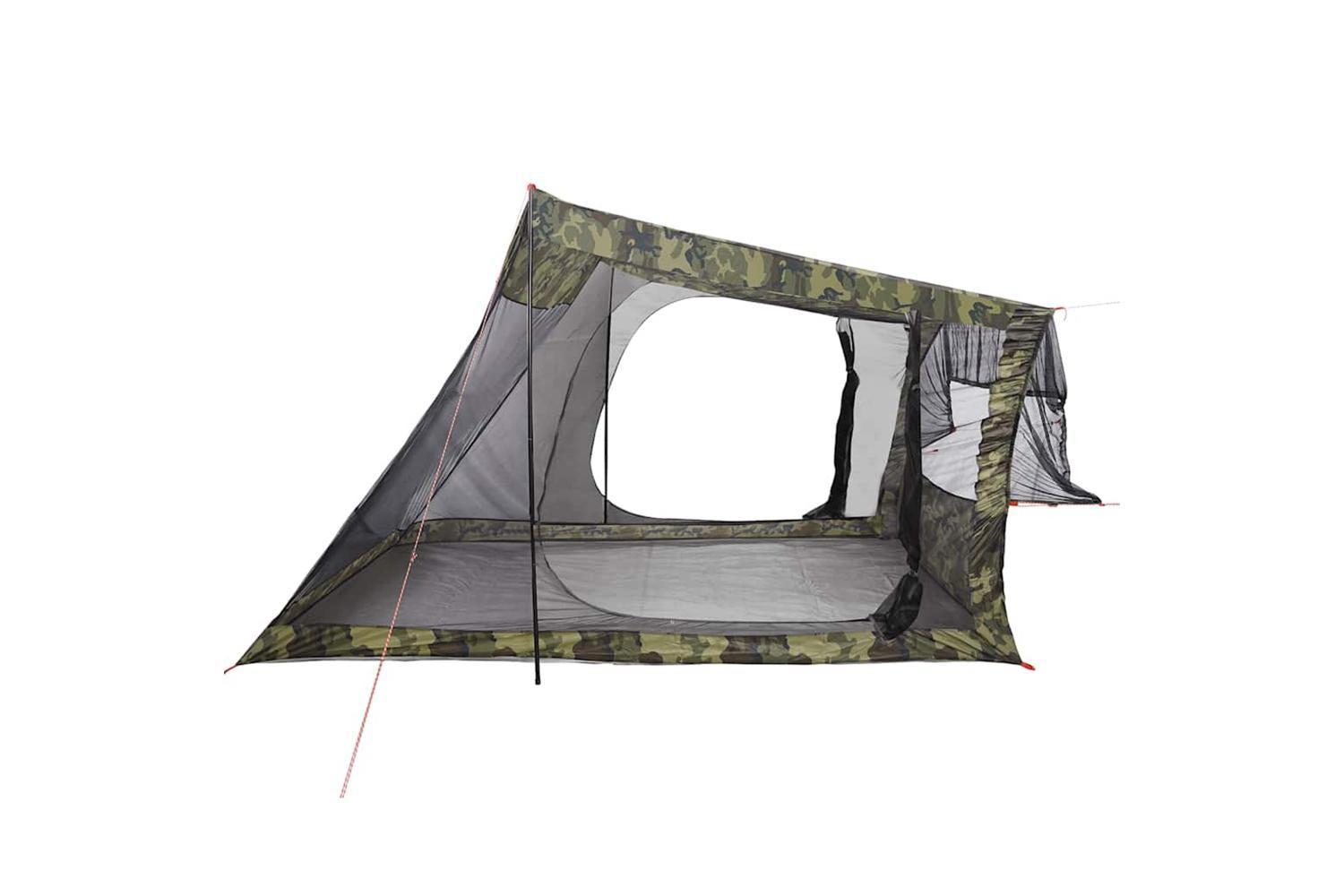 Vidaxl Car Tent 2-person Camouflage Waterproof-6