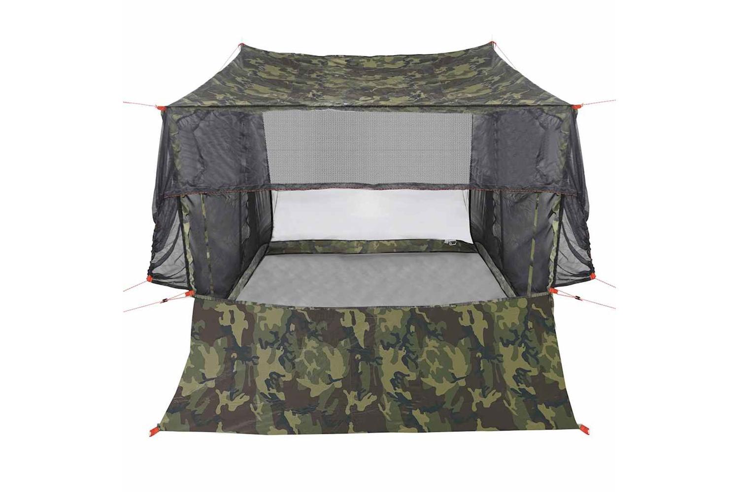 Vidaxl Car Tent 2-person Camouflage Waterproof-8