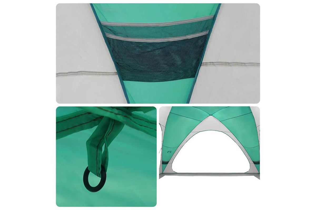 Vidaxl Party Tent Sea Green Waterproof-9