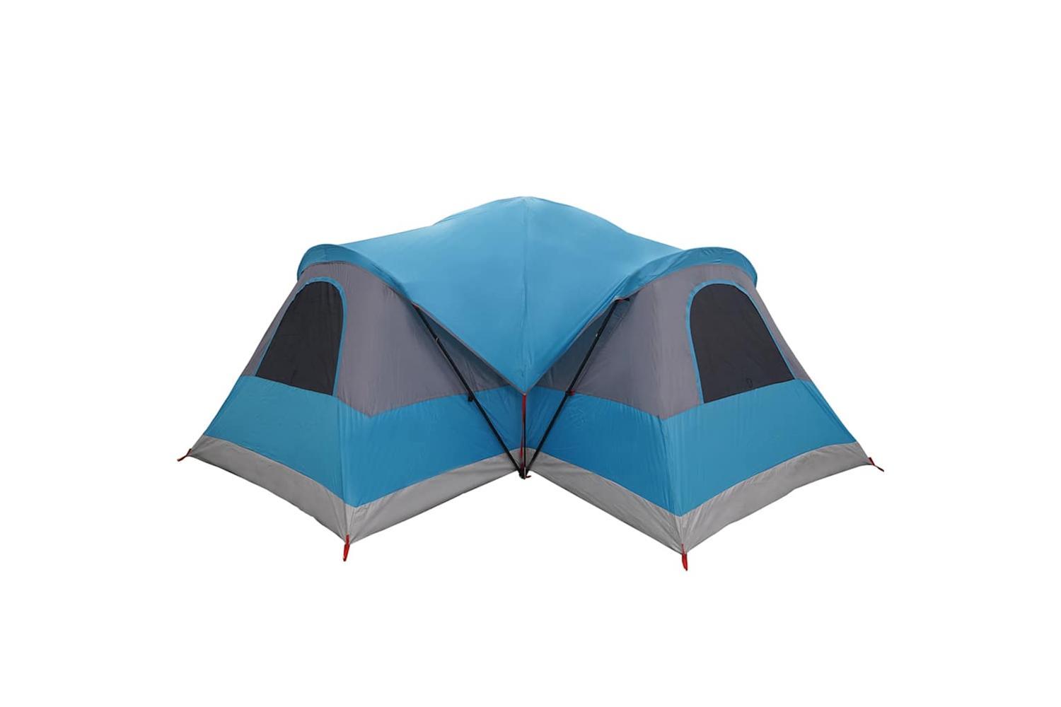Vidaxl Family Tent Tunnel 8-person Blue Waterproof-8