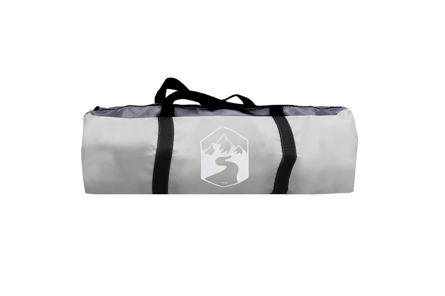 Vidaxl Pool Tent With Removable Fly & Mesh Walls Grey 512x458 Cm-10