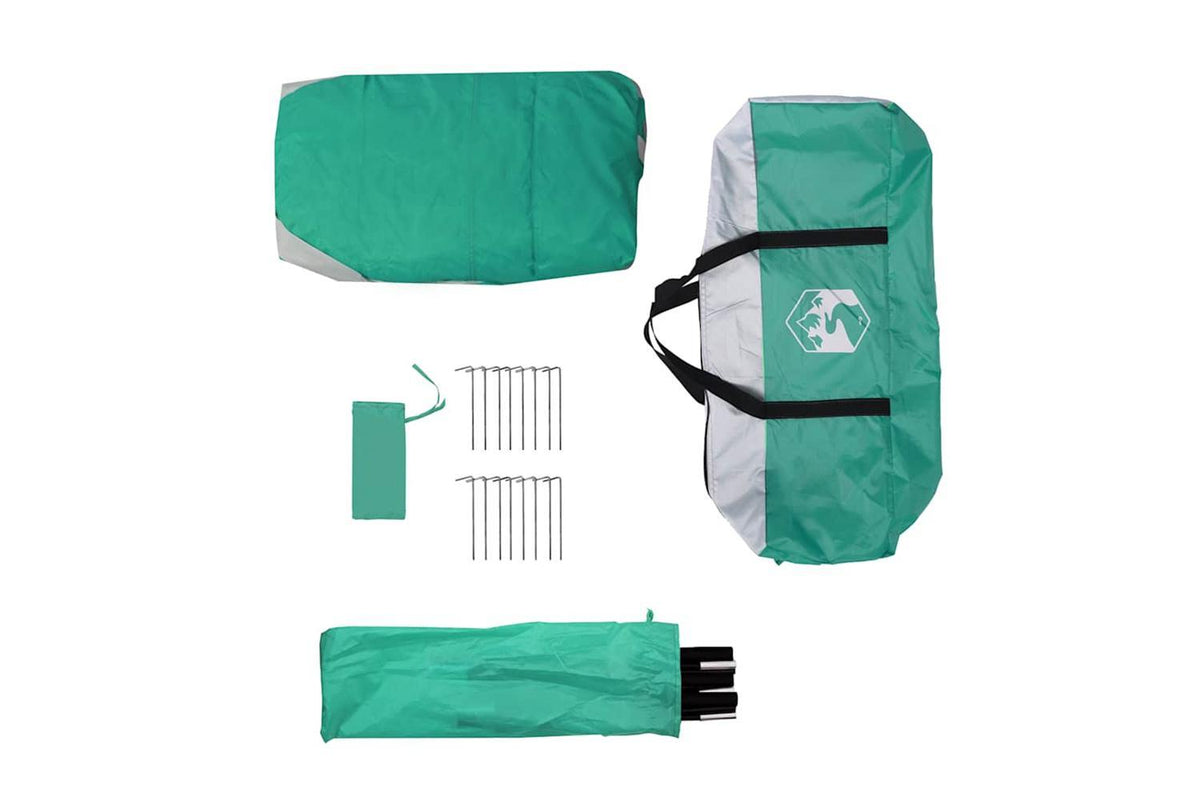 Vidaxl Party Tent Sea Green Waterproof-9