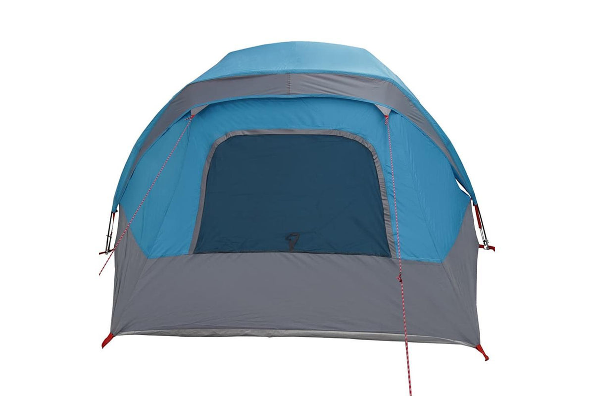 Vidaxl Camping Tent Cabin 4-person Blue Waterproof-8
