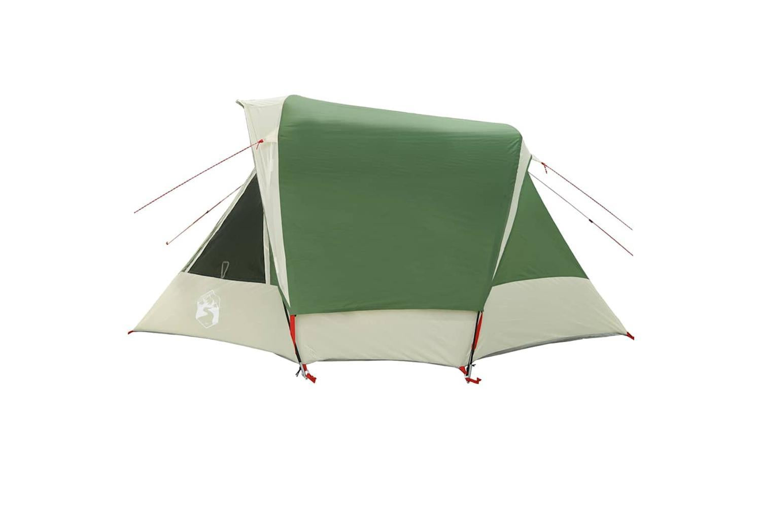 Vidaxl Family Tent Cabin 6-person Green Waterproof-6