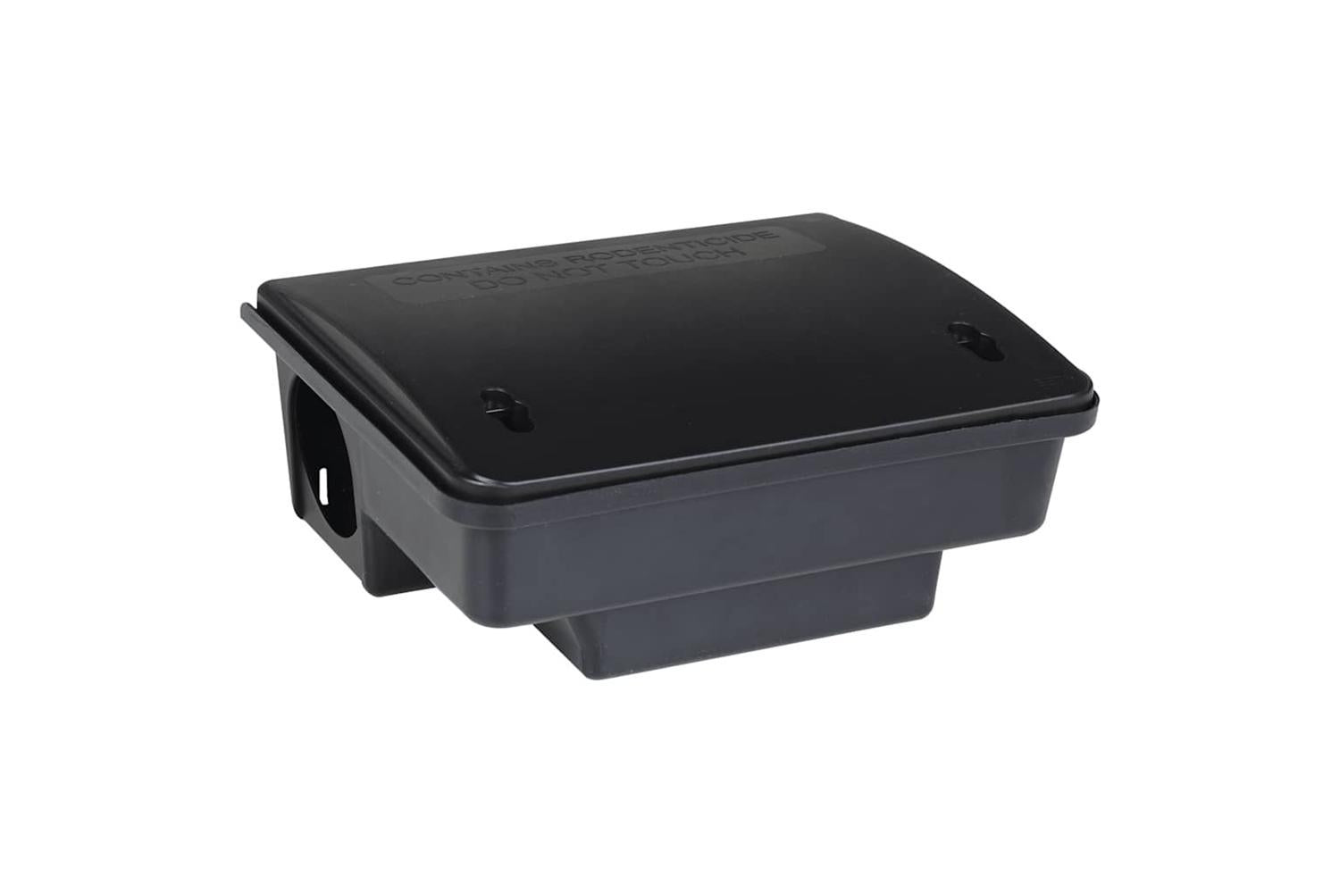 Vidaxl Mouse Traps 4 Pcs Black 23x19x9.5 Cm-3
