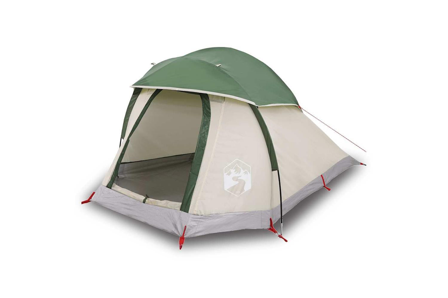 Vidaxl Camping Tent Dome 1-person Green Waterproof-2