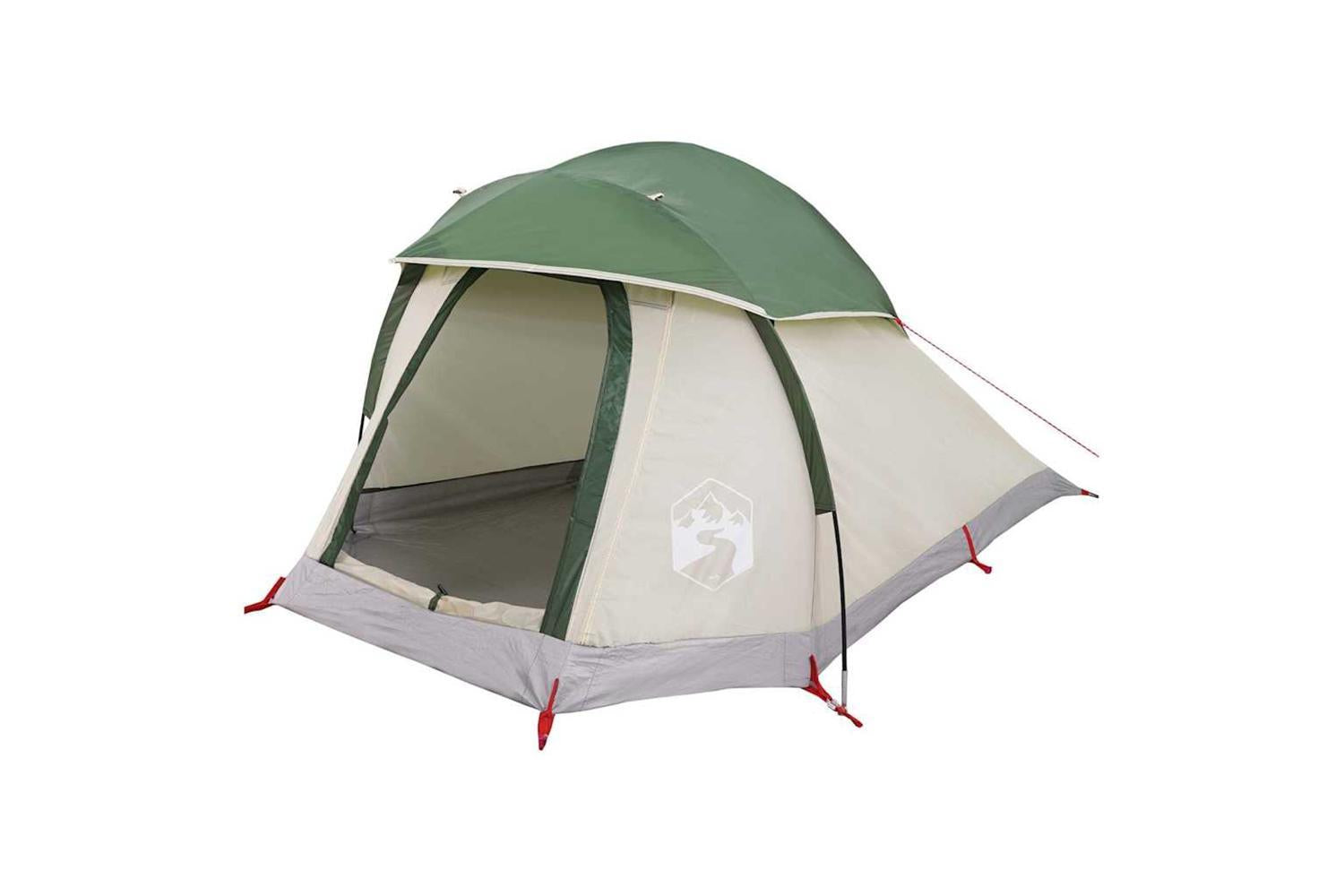 Vidaxl Camping Tent Dome 1-person Green Waterproof-4