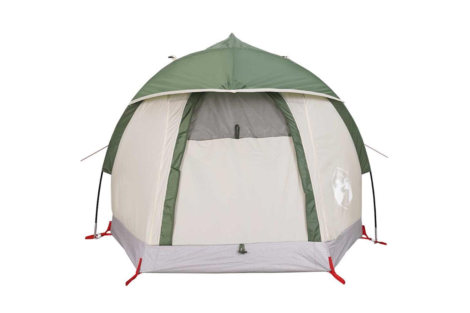 Vidaxl Camping Tent Dome 1-person Green Waterproof-6