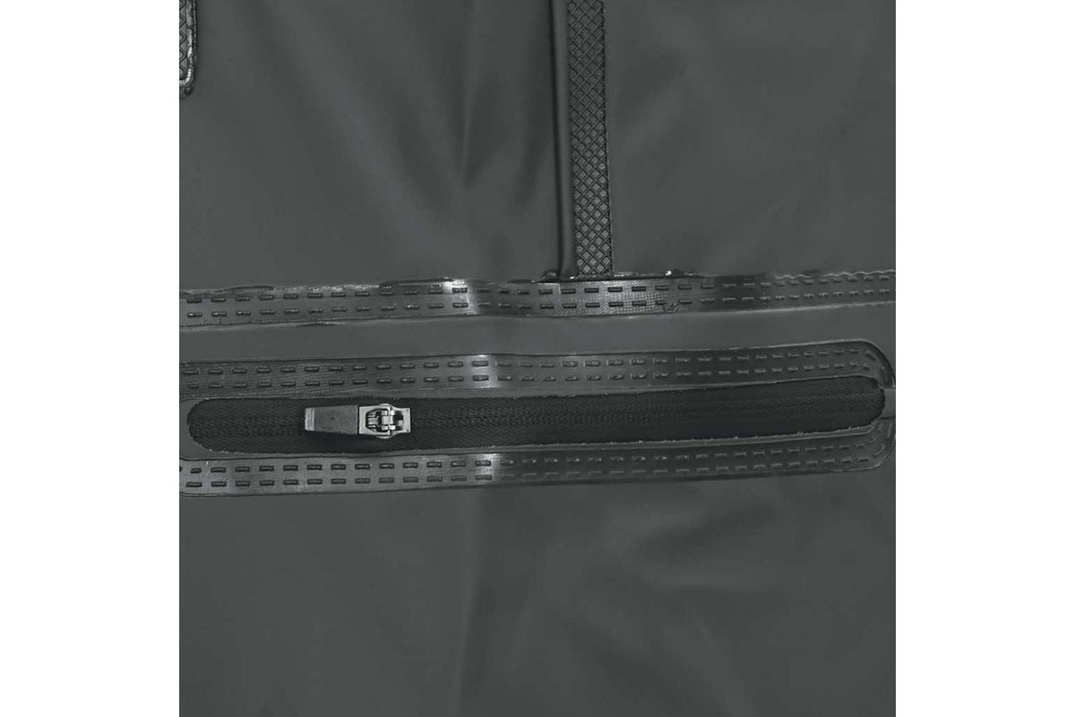 Vidaxl Chest Waders With Boots And Belt Dark Green Size 40-7