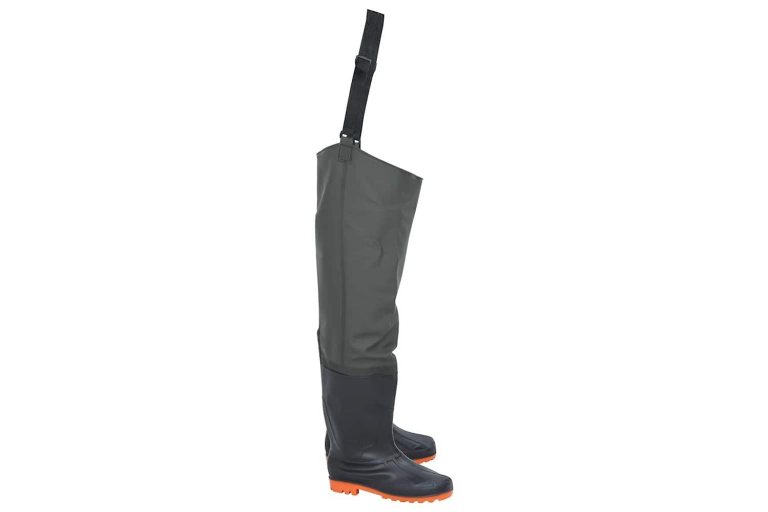 Vidaxl Hip Waders Dark Green Size 38-3