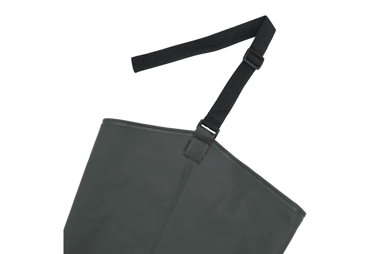 Vidaxl Hip Waders Dark Green Size 38-5