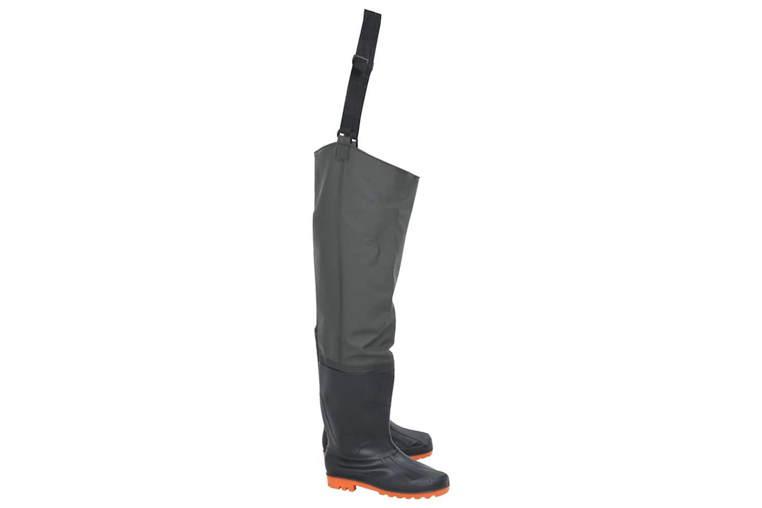 Vidaxl Hip Waders Dark Green Size 44-3