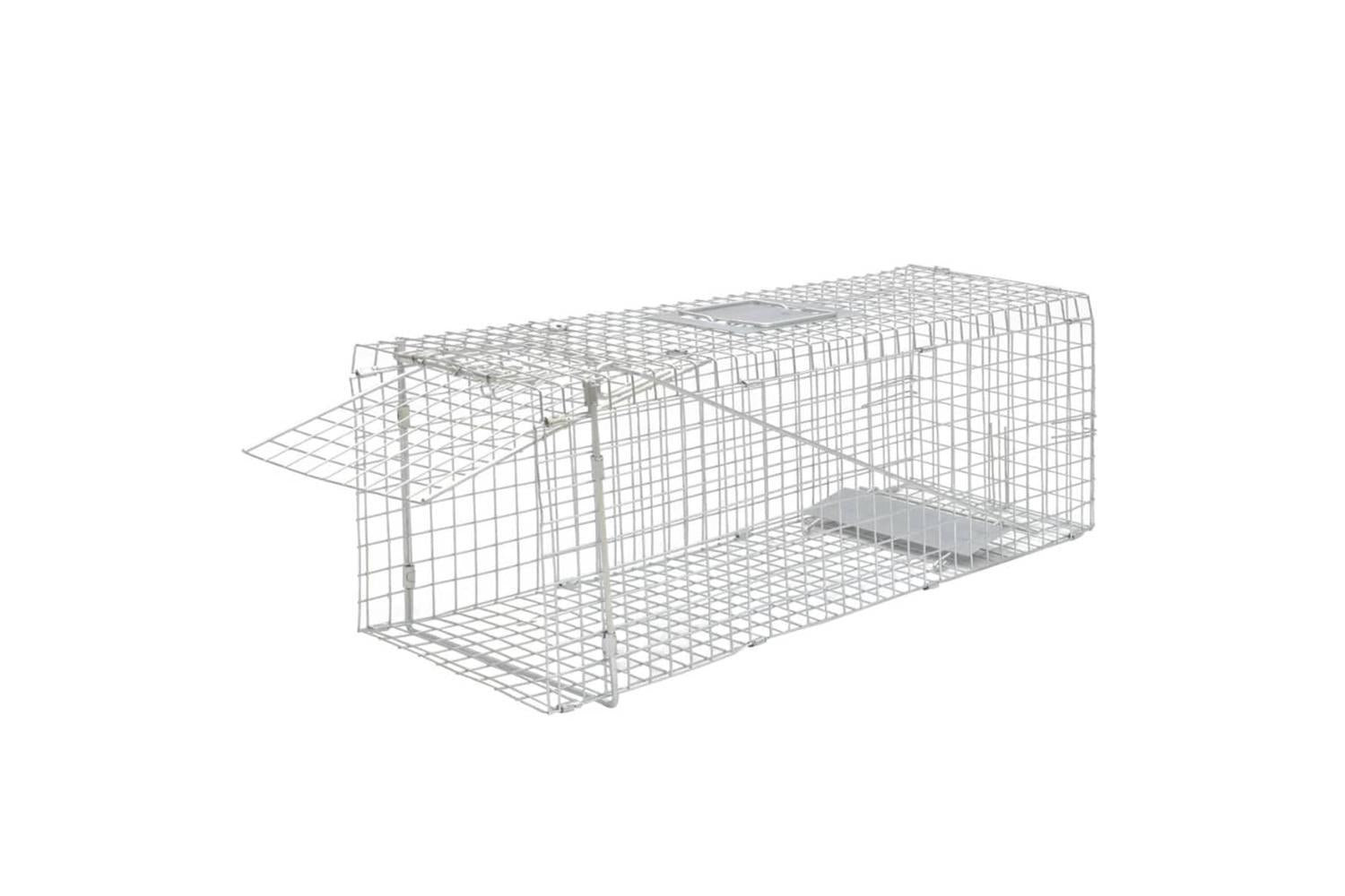 Vidaxl Galvanised Live Trap 80 Cm