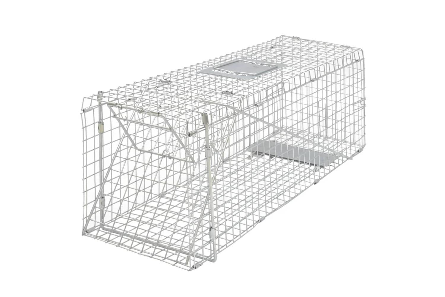 Vidaxl Galvanised Live Trap 80 Cm-2