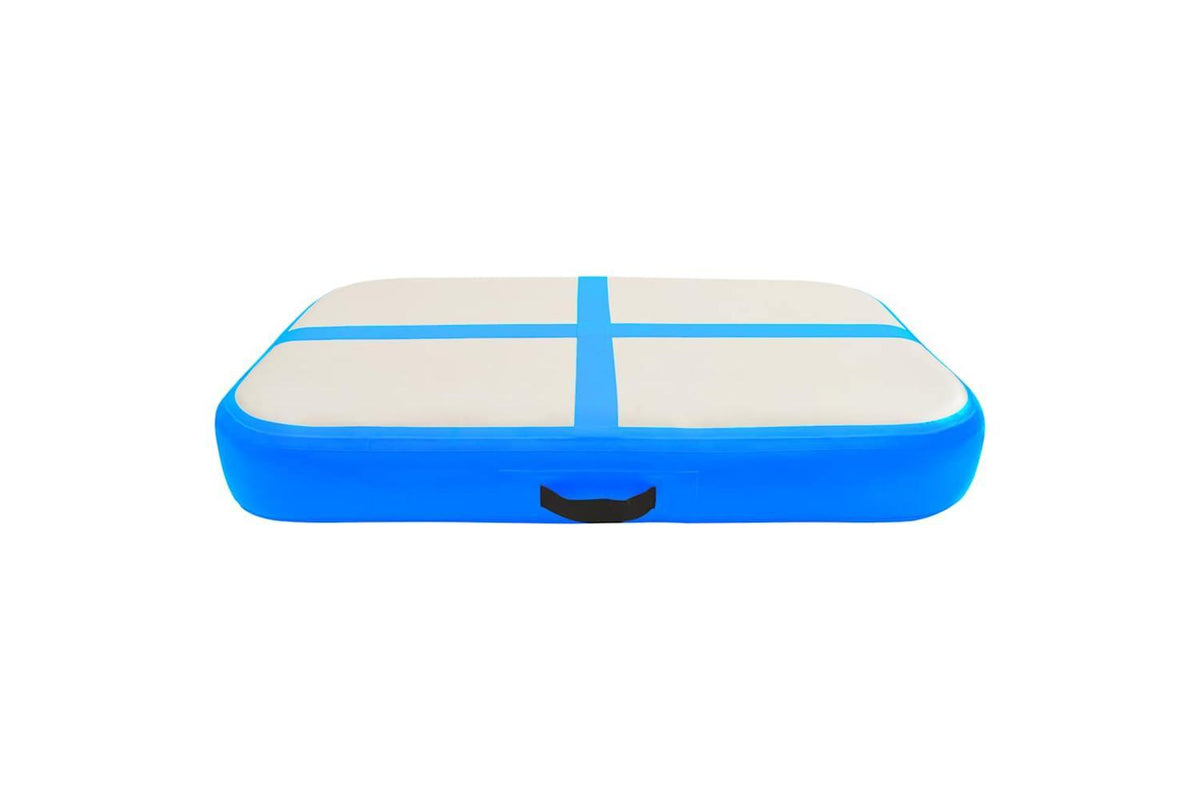 Vidaxl Inflatable Gymnastics Mat With Pump 60x100x20 Cm Pvc Blue-3