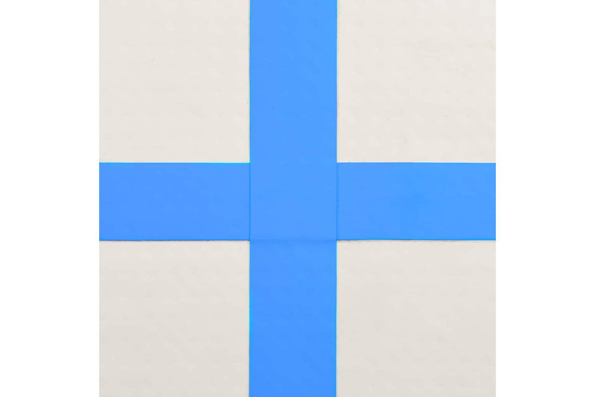 Vidaxl Inflatable Gymnastics Mat With Pump 60x100x20 Cm Pvc Blue-9