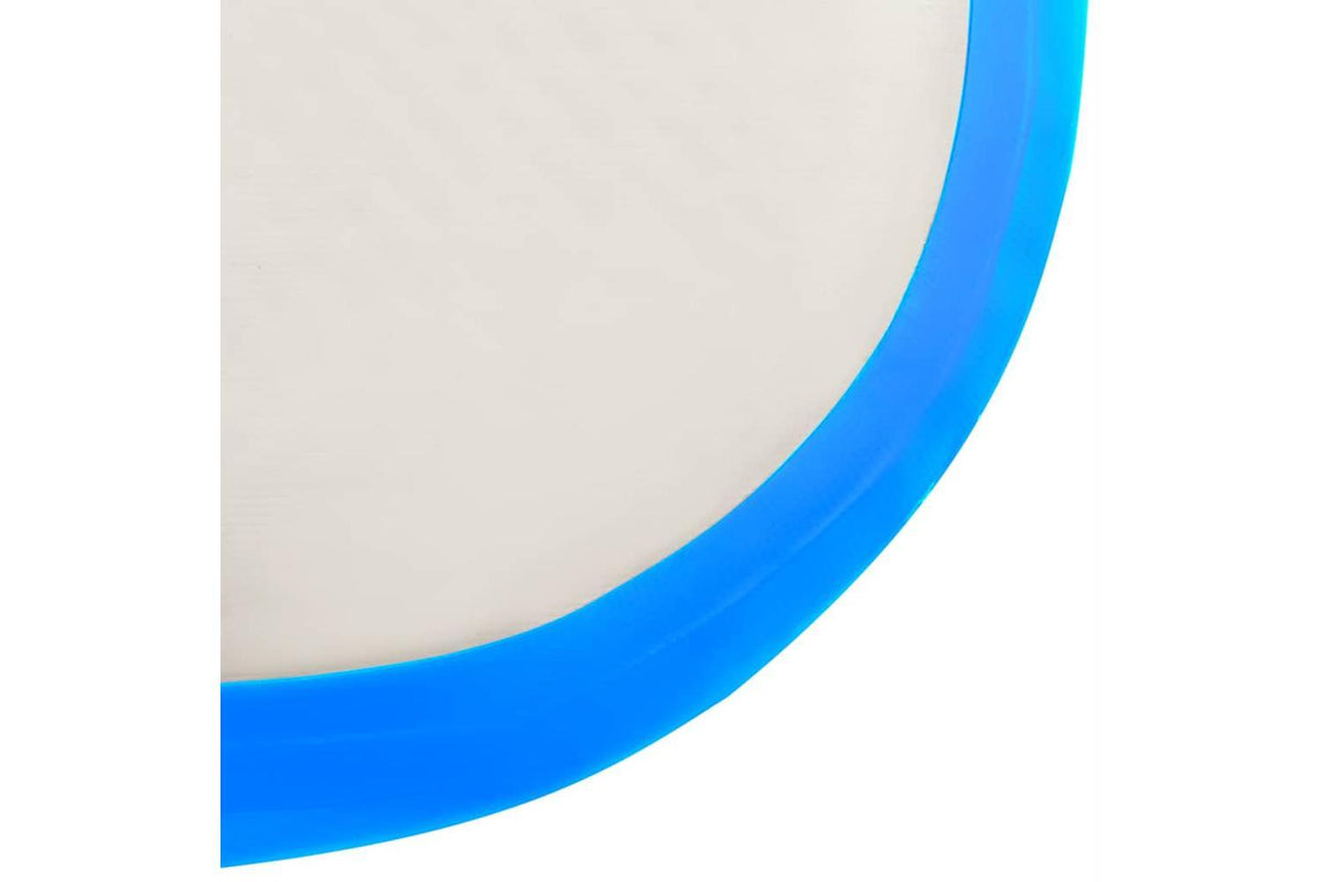 Vidaxl Inflatable Gymnastics Mat With Pump 60x100x20 Cm Pvc Blue-10