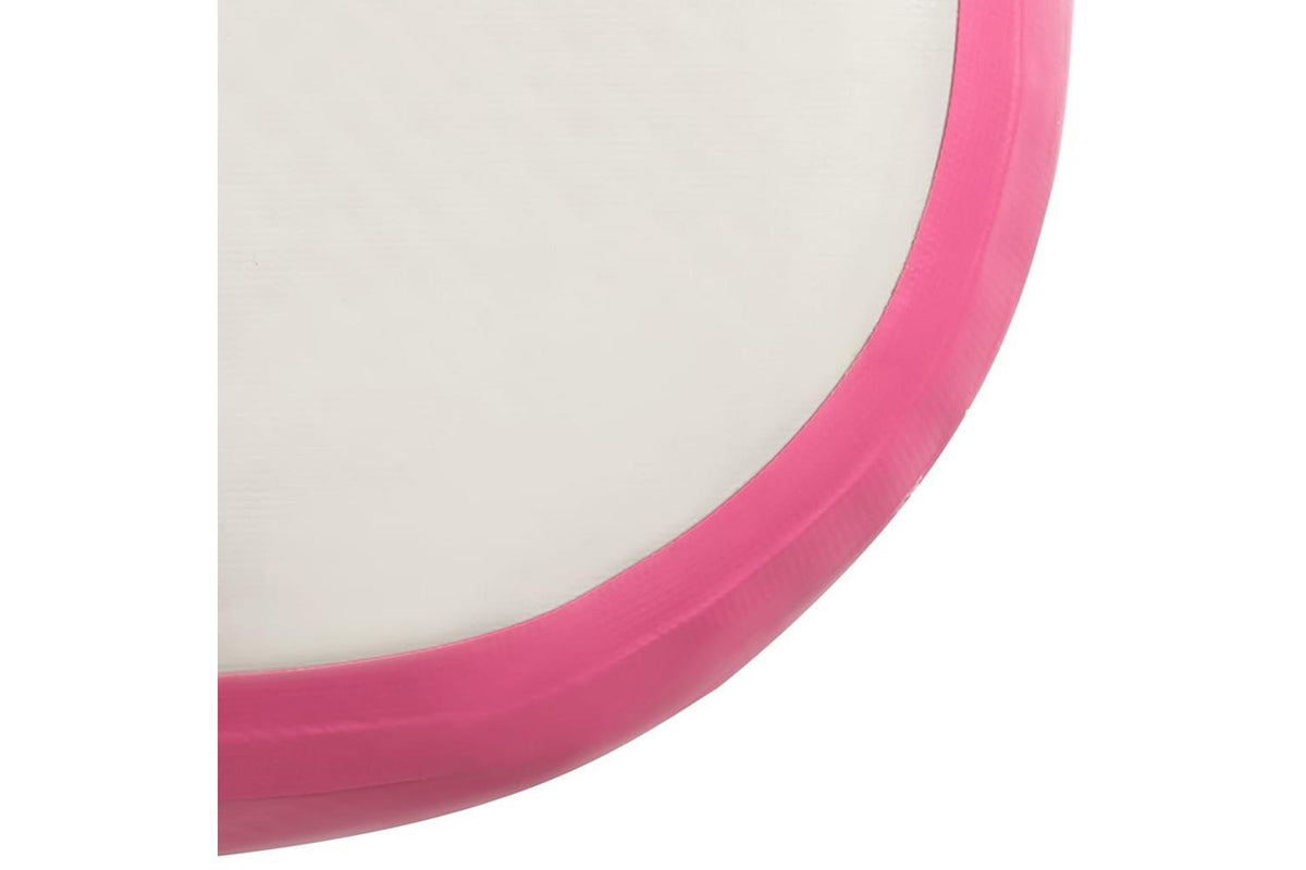 Vidaxl Inflatable Gymnastics Mat With Pump 60x100x10 Cm Pvc Pink-10