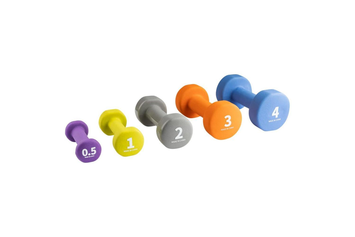 Wonder Core Neoprene Dumbbell 2x0.5 Kg Purple-2