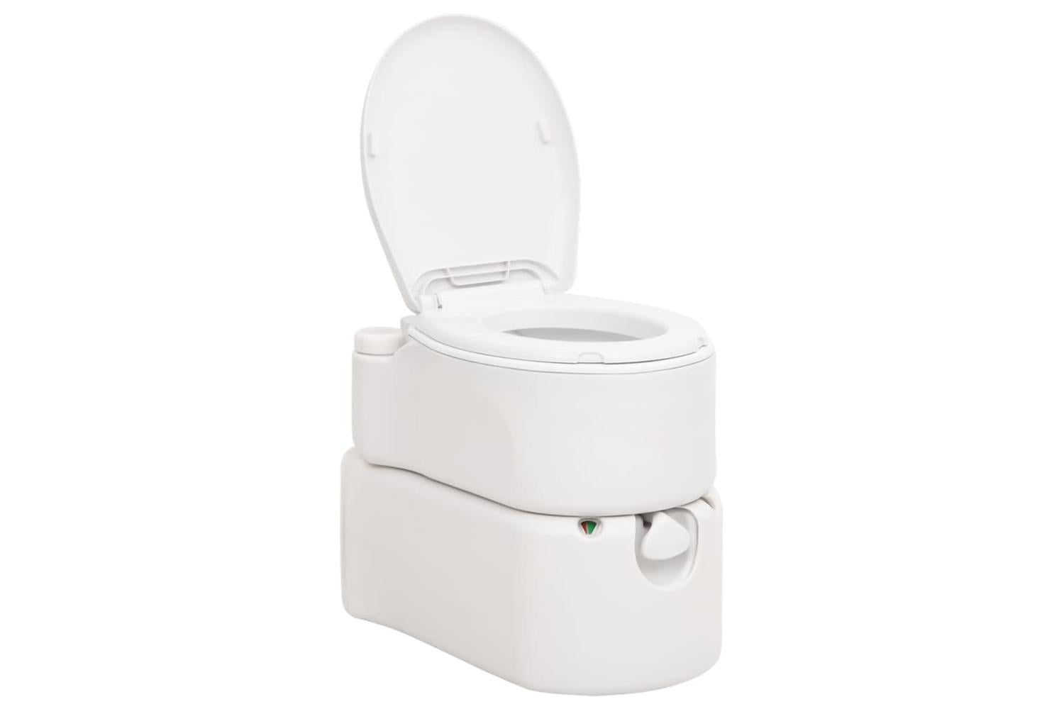 Vidaxl Integrated Camping Toilet White 24+17 L Hdpe&enamel-3