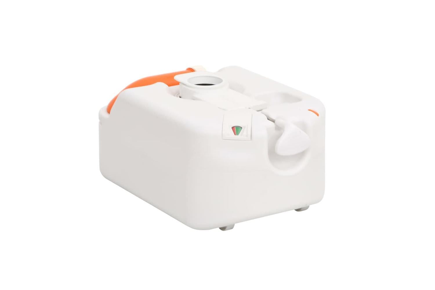 Vidaxl Integrated Camping Toilet White 24+17 L Hdpe&enamel-6