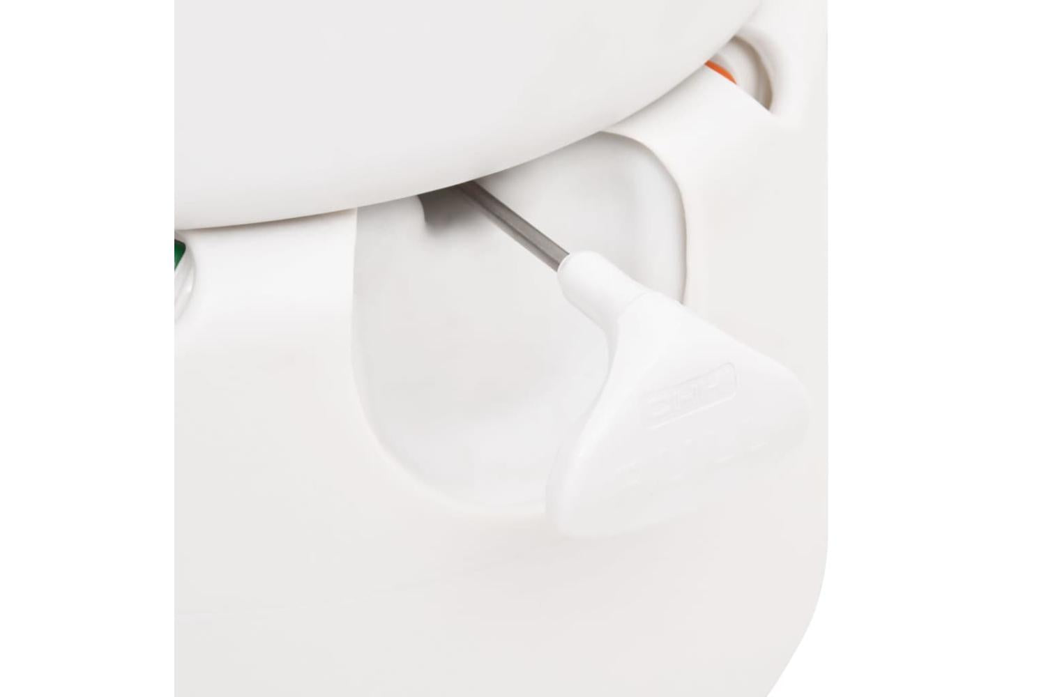 Vidaxl Integrated Camping Toilet White 24+17 L Hdpe&enamel-10