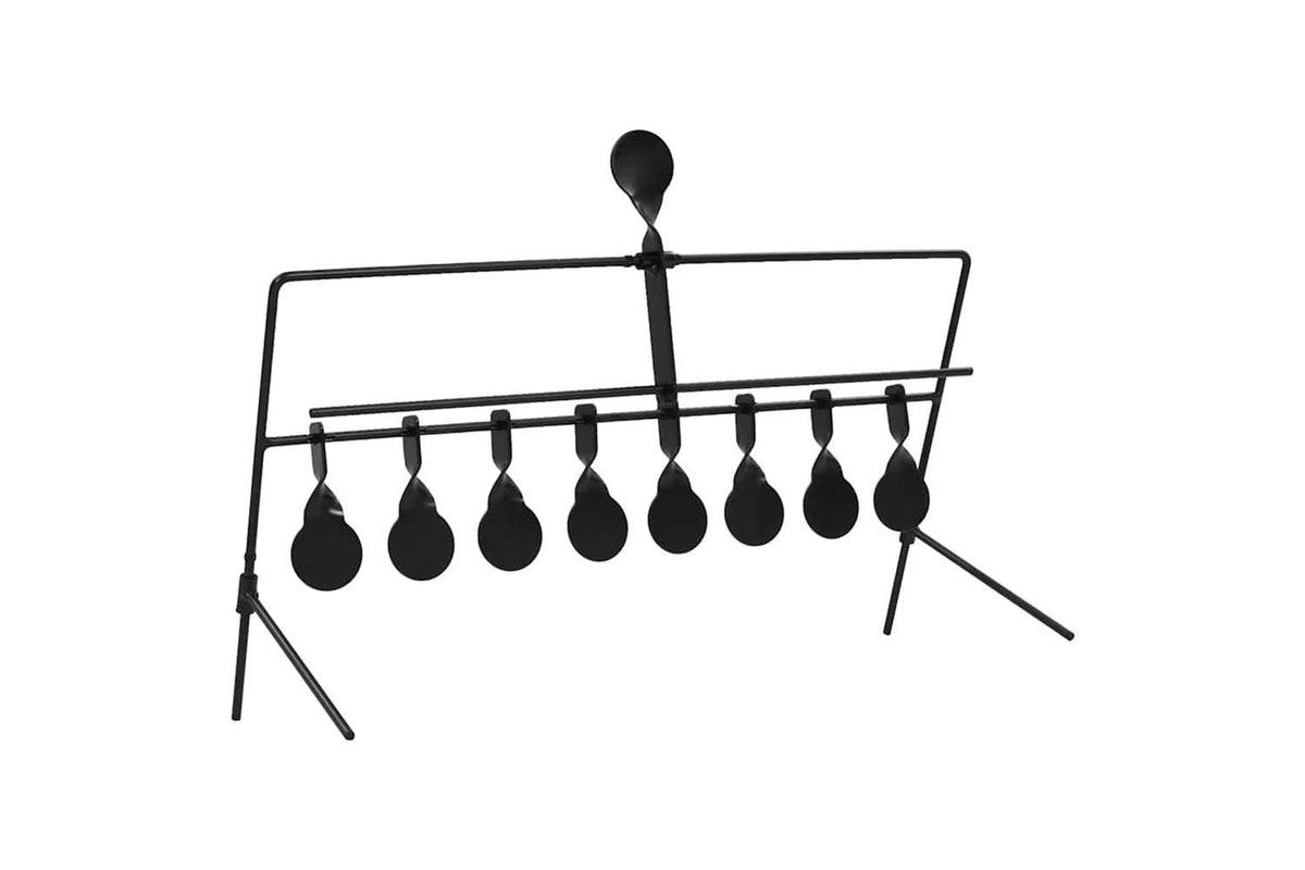 Vidaxl Auto Reset Rotating Shooting Target With 8 + 1 Targets-4