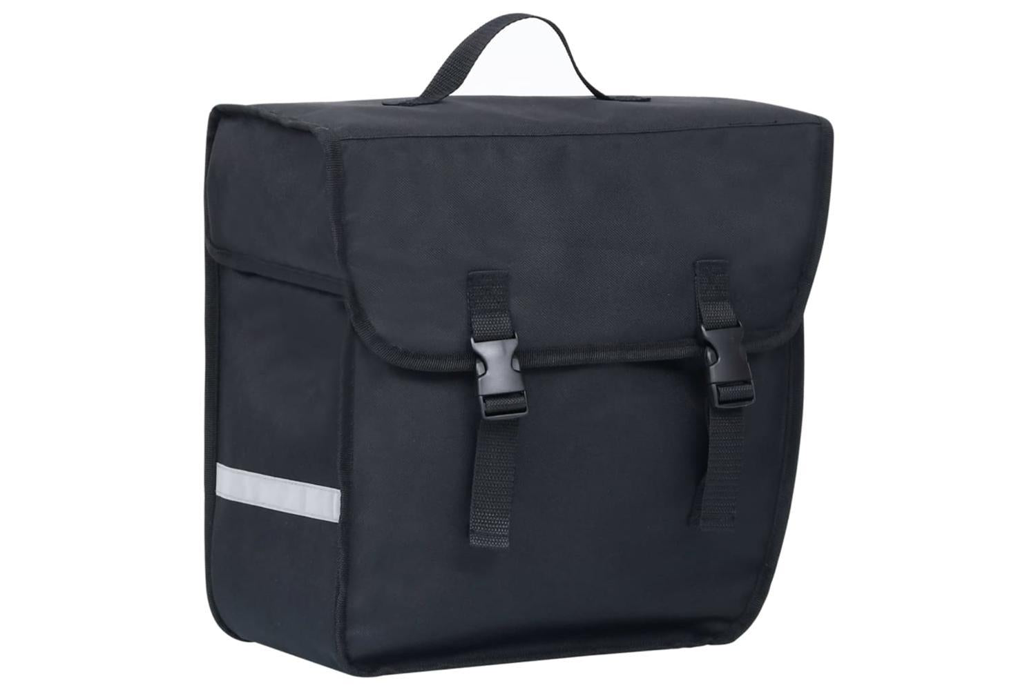 Vidaxl Single Bicycle Bag For Pannier Rack Waterproof 21 L Black