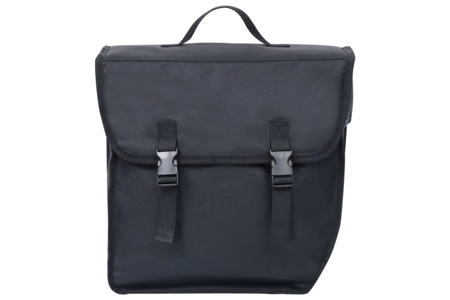 Vidaxl Single Bicycle Bag For Pannier Rack Waterproof 21 L Black-2