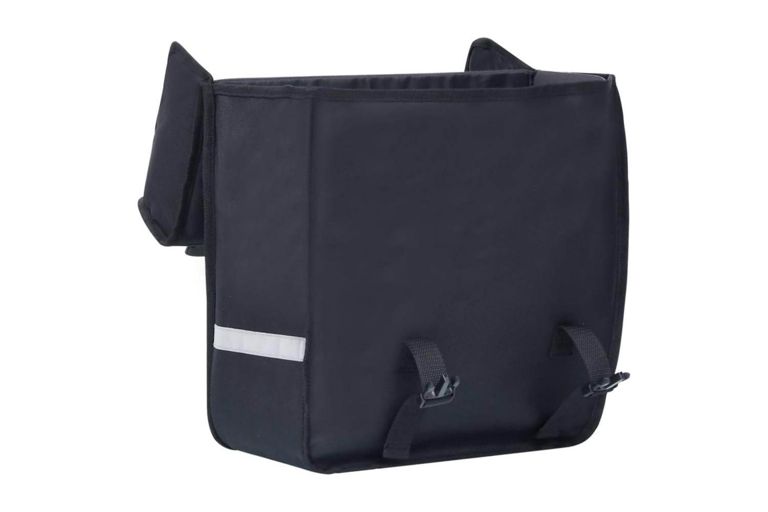 Vidaxl Single Bicycle Bag For Pannier Rack Waterproof 21 L Black-3
