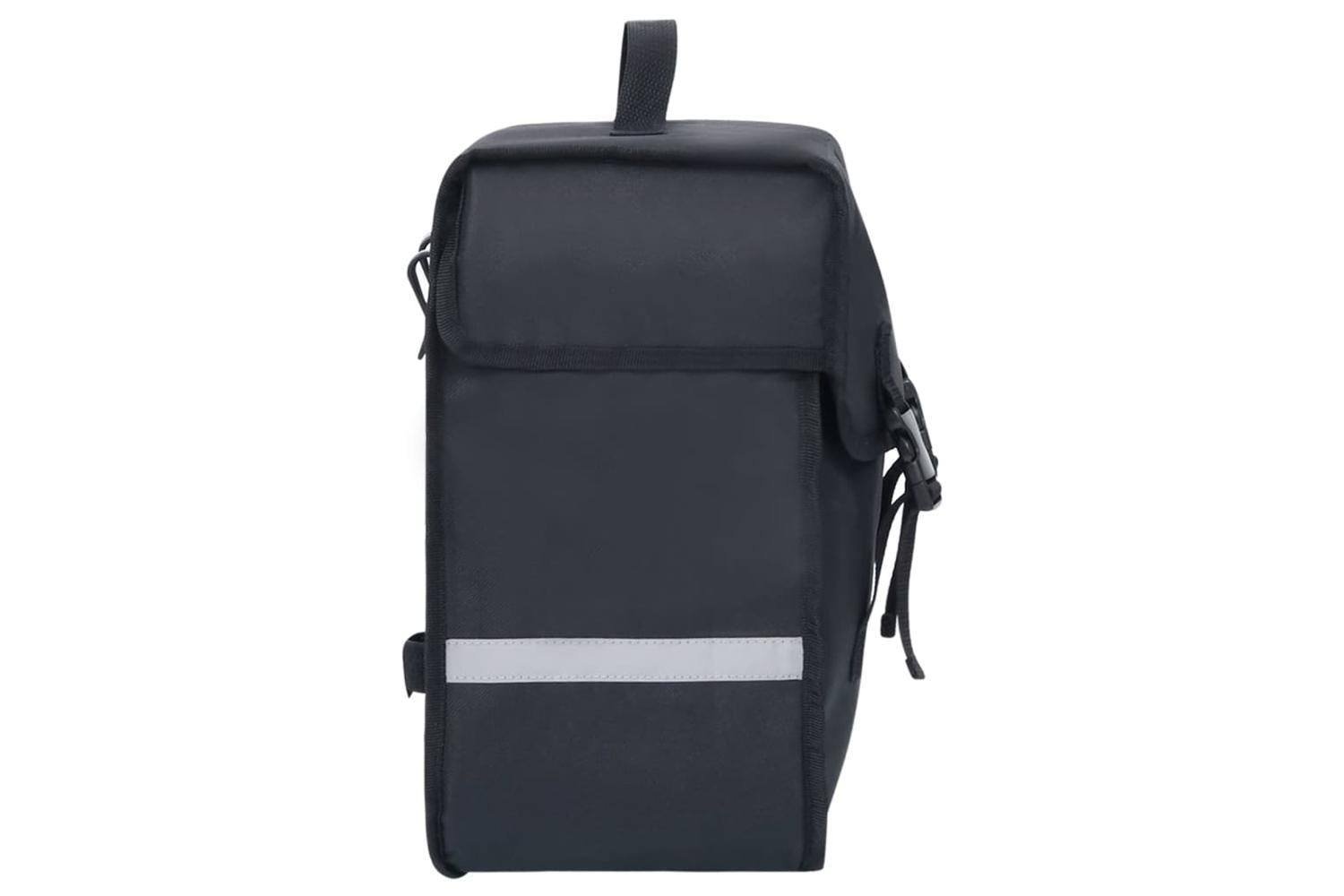 Vidaxl Single Bicycle Bag For Pannier Rack Waterproof 21 L Black-4