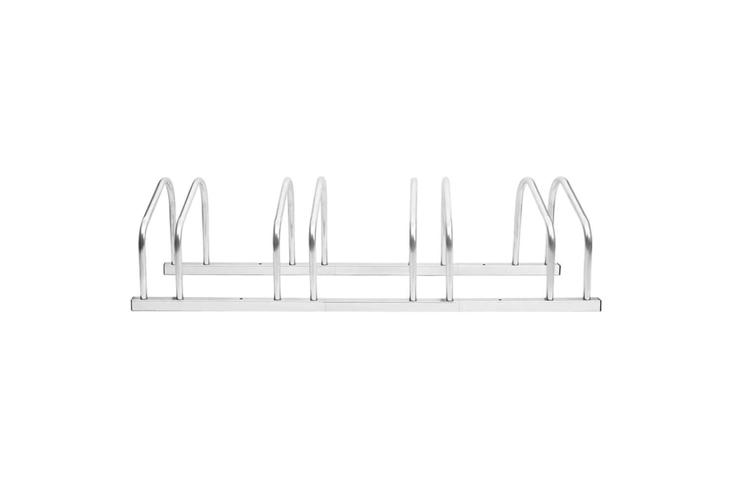 Vidaxl Bike Rack For 4 Bikes Galvanised Steel-2