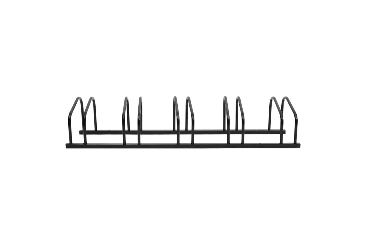 Vidaxl Bike Rack For 5 Bikes Black Steel-2