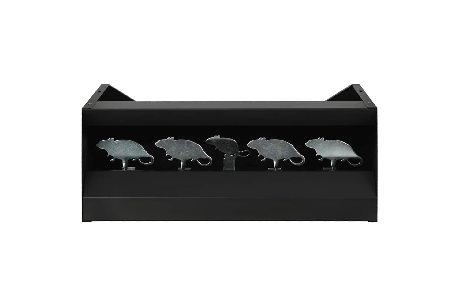 Vidaxl Magnetic Knockdown Pellet Catcher Shooting Target 4 + 1 Targets Mouse Design-2