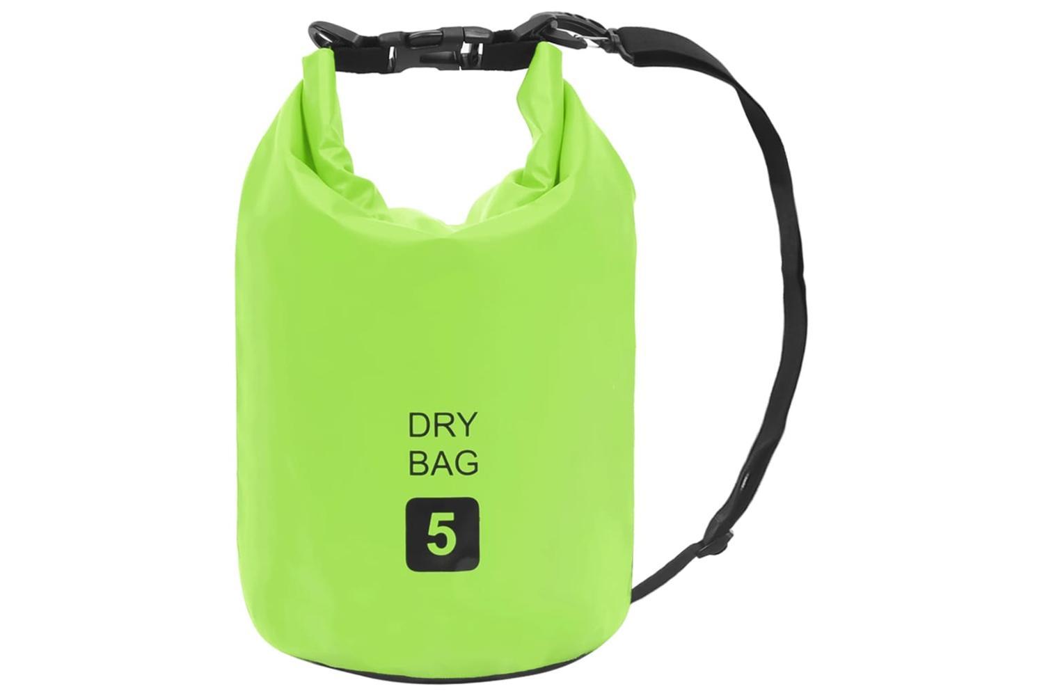 Vidaxl Dry Bag Green 5 L Pvc